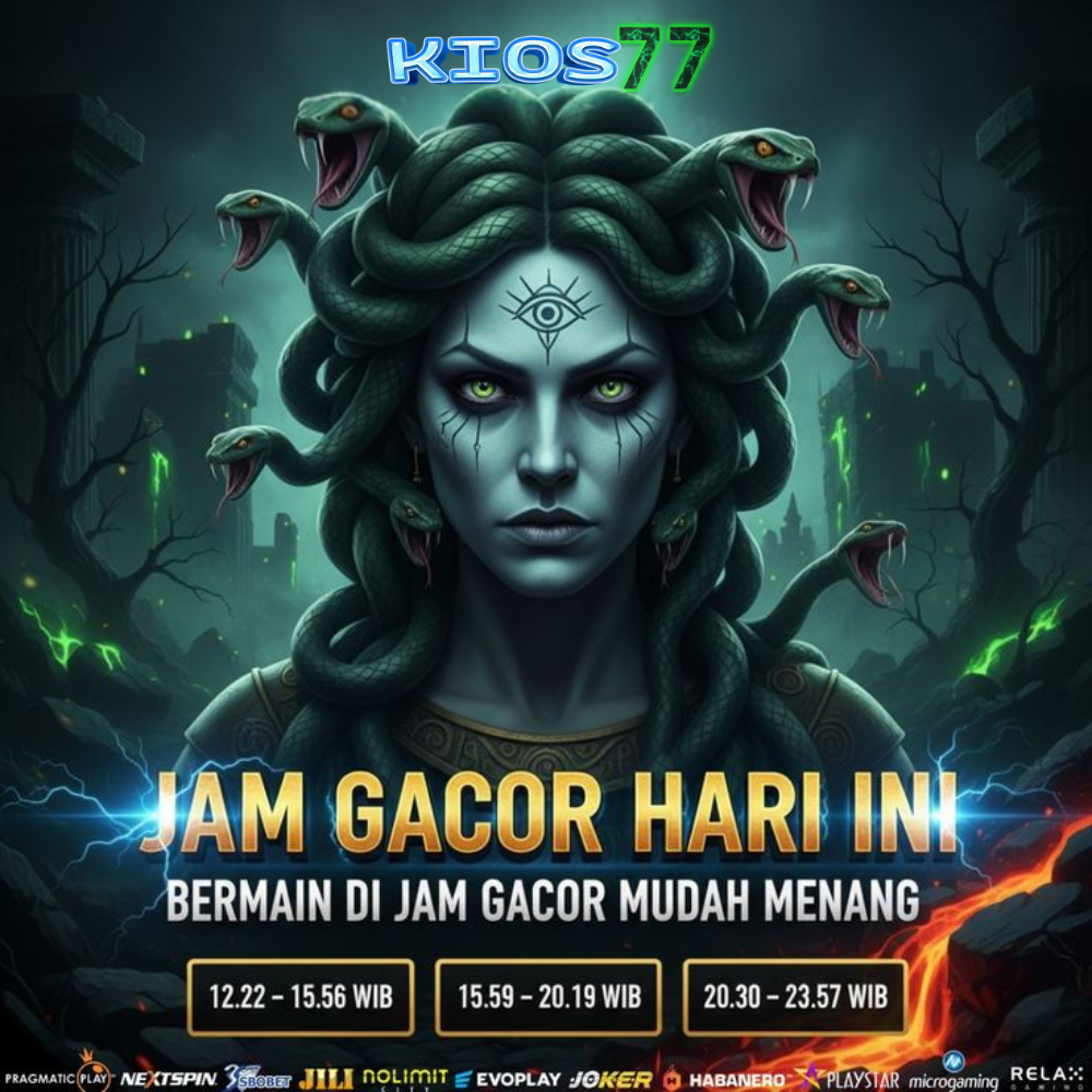 KIOS77: Jam Gacor Hari Ini Menang Mudah.