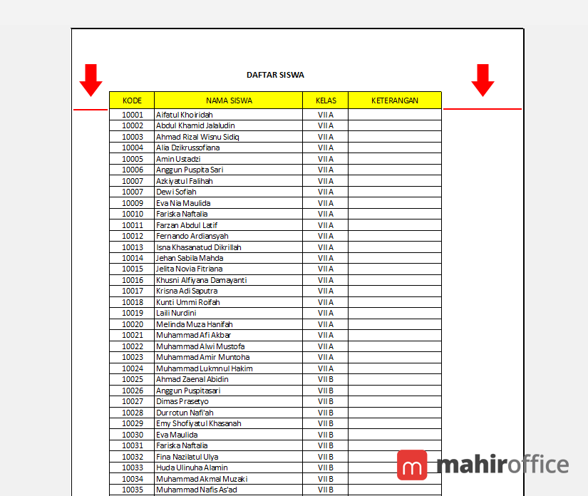 Cara Mengatur Margin pada Excel
